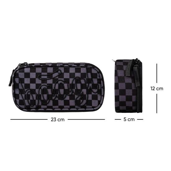 Penál etue Ska šedý