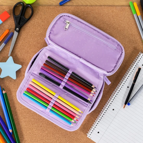 Penál etue Lavender