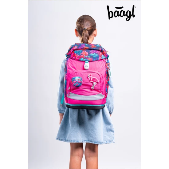 Školní batoh Airy Plus Plameňáci