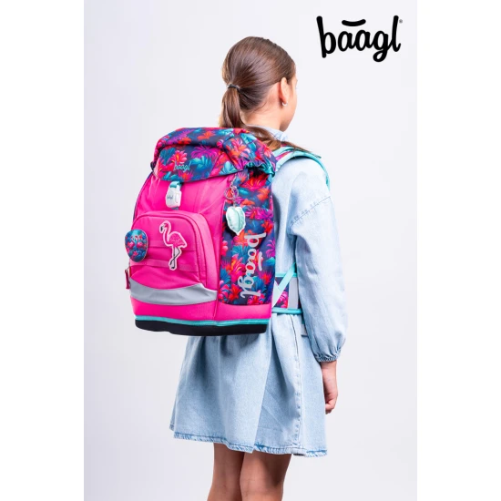 Školní batoh Airy Plus Plameňáci