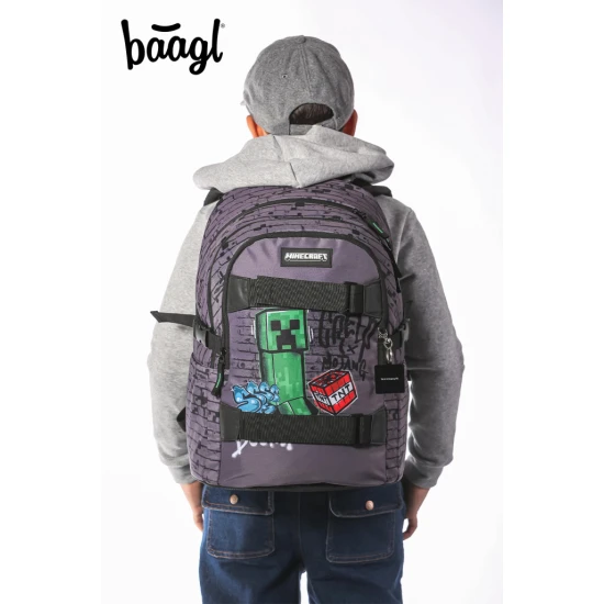 Školní batoh Skate Minecraft TNT