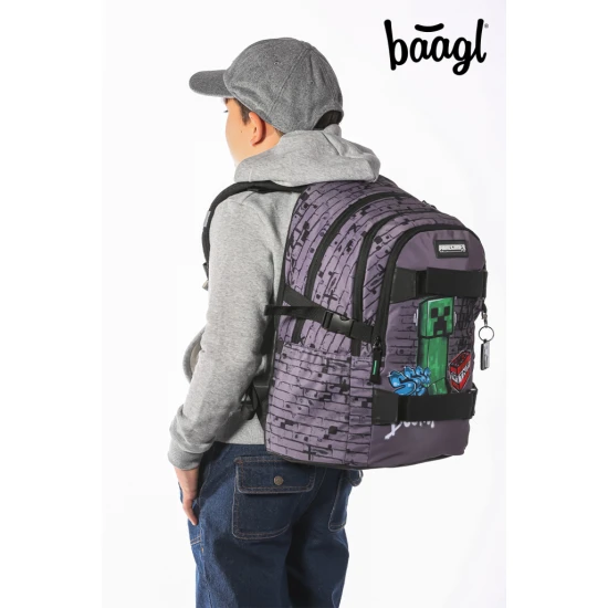 Školní batoh Skate Minecraft TNT