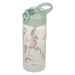 Tritanová láhev s brčkem Duha 500 ml Tritanová láhev s brčkem Duha 500 ml