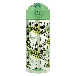 Tritanová láhev s brčkem Fotbal 500 ml