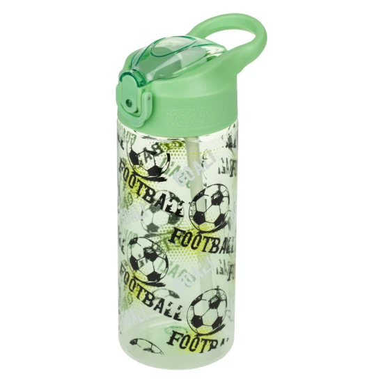 Tritanová láhev s brčkem Fotbal 500 ml
