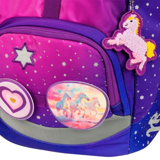Školní batoh Airy Koně Srdce