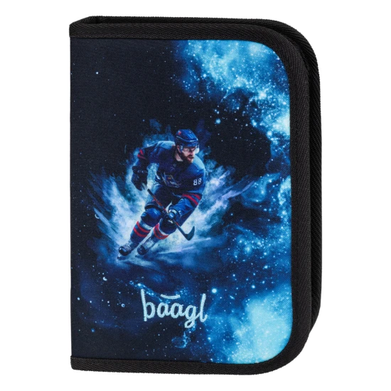 Školní penál jednopatrový Hokej