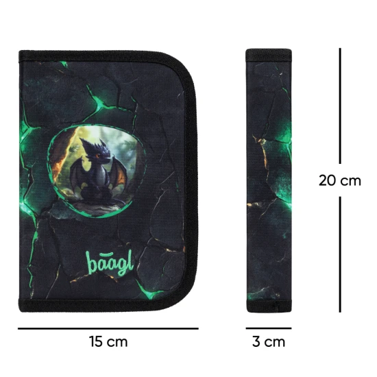 Penál jednopatrový Draci