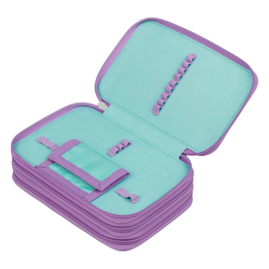 Penál třípatrový Lavender