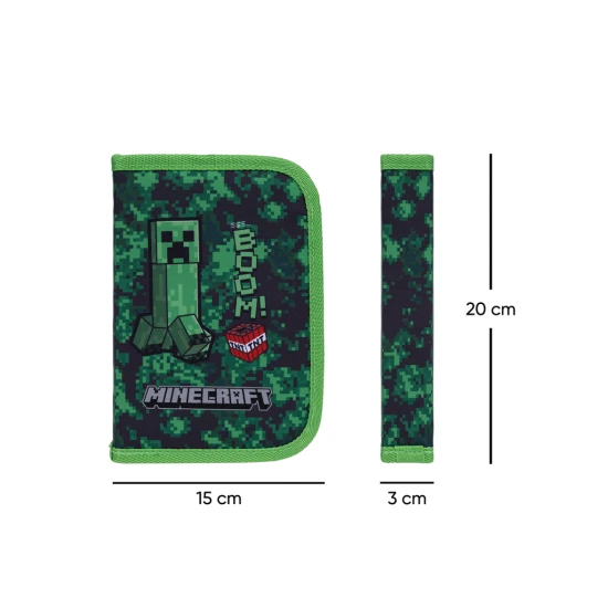 Penál jednopatrový Minecraft Boom