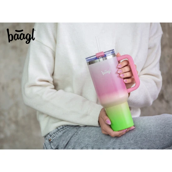 Termo hrnek B-CUP Strawberry Matcha