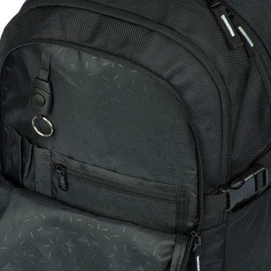 Školní batoh Skate Bluelight – ergonomický batoh se skateboardovými popruhy, reflexními prvky a přihrádkou na notebook