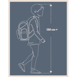 Školní batoh Skate Bluelight