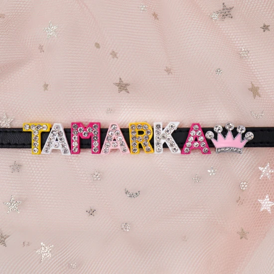 Přívěsek písmeno T na dětský náramek se jménem Nojomojo