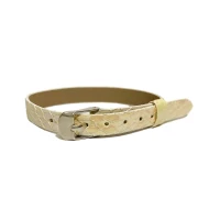 Zlatý náramek na přívěsky LIZARD METALIC