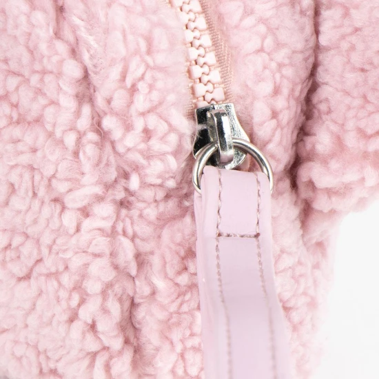 Plyšová kabelka Stitch růžová do ruky pro děti