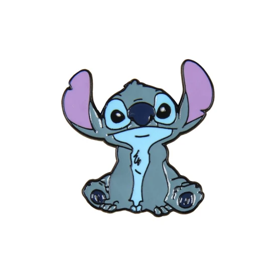 Kovový odznak Stitch pro každého fanouška