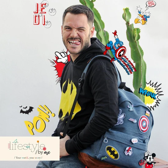 Kovový odznak Stitch pro každého fanouška