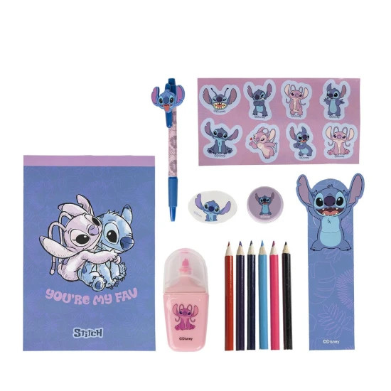 Stitch psací potřeby – sada plná zábavy a fantazie
