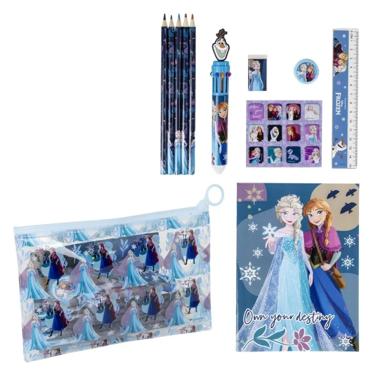 Kvalitní školní potřeby s motivem Frozen pro každodenní používání