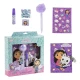 Diář Gabby's Dollhouse s příslušenstvím pro děti s ilustracemi Gabby a jejích přátel