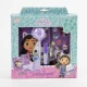 Diář Gabby's Dollhouse s příslušenstvím pro děti s ilustracemi Gabby a jejích přátel