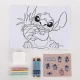 Kreativní cestovní sada Stitch pro deti
