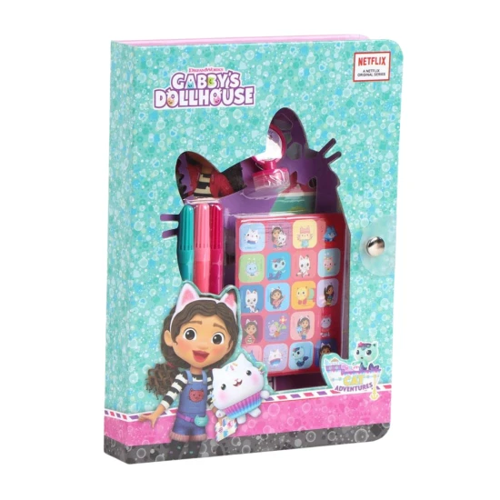 Kreativní kniha Gabby's Dollhouse
