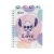 Zápisník spirálový A5 se záložkami Stitch Pastel