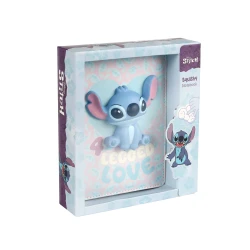 Zápisník B6 s 3D postavičkou Stitch Pastel Zápisník B6 s 3D postavičkou Stitch Pastel