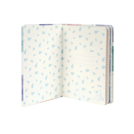 Zápisník B6 se Stitchem, 3D postavičkou, měkký na dotek, ideální pro psaní poznámek