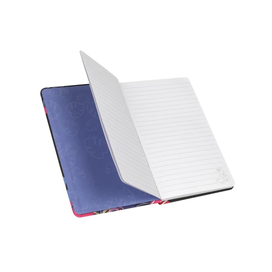 Zápisník A5 Stitch Black – elegantní zápisník s elastickou gumkou pro děti