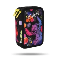 Penál Jumper třípatrový Stitch Black