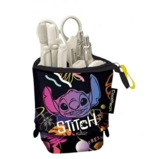 Penál Stitch Black – roztomilý penál s motivem Stitcha, který se promění ve stojan na tužky