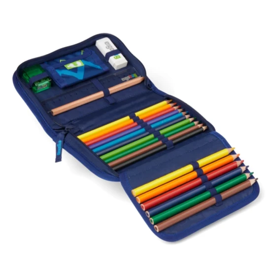 Penál Růžový 20 dílný set - Ergobag