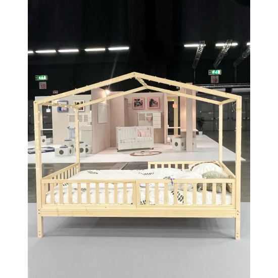 Evi Montessori Proměnitelná postel 4 v 1 200 x 90 cm Evi Montessori Proměnitelná postel 4 v 1 200 x 90 cm – Family Nation FN-MONT-200