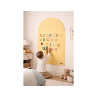 MagneKids Magnetická nástěnná tabule Oblouk Písková 95 x 60 cm