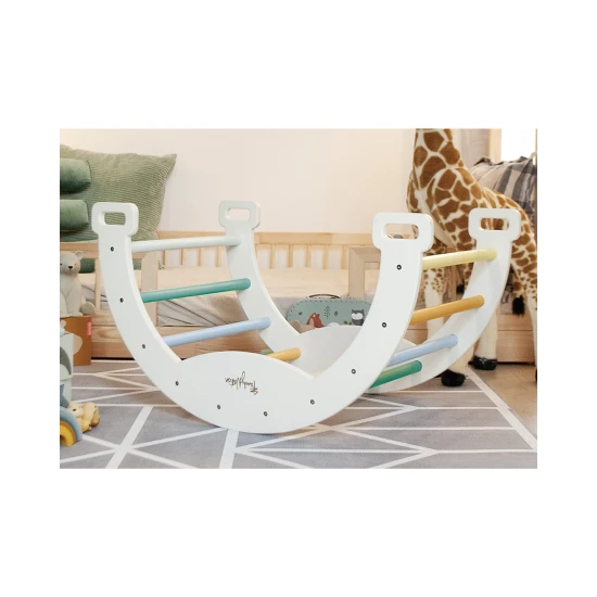 Montessori Houpací oblouk Rainbow Sunny Beach Montessori Houpací oblouk Rainbow Sunny Beach – Family Nation FN-MONT-ARC-SB