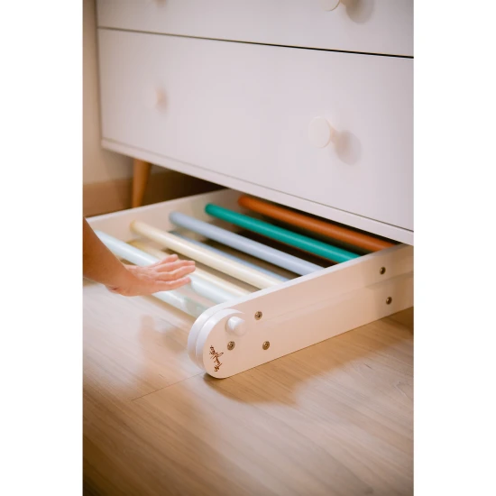 Montessori Pikler trojúhelník Rainbow Sunny Beach – Family Nation FN-MONT-PIK-SB