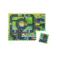 Montessori Puzzle hrací podložka City 12 dílů – Family Nation FN-MONT-TAPP-30X12-ROAD
