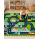 Montessori Puzzle hrací podložka City 12 dílů – Family Nation FN-MONT-TAPP-30X12-ROAD