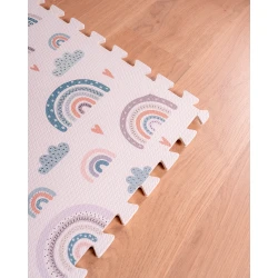 Montessori Puzzle hrací podložka Rainbow 6 dílů 175 x 117 cm Montessori Puzzle hrací podložka Rainbow 6 dílů 175 x 117 cm
