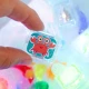 Senzorické svítící kostky do vody Glo Pals, 6 ks - Ocean
