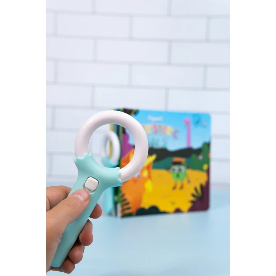 Interaktivní svítící kniha Glo Pals, Pippiny pravěké kamarádky, série Light-Up Library