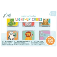 Senzorické svítící kostky do vody ZOO