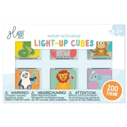 Senzorické svítící kostky do vody ZOO