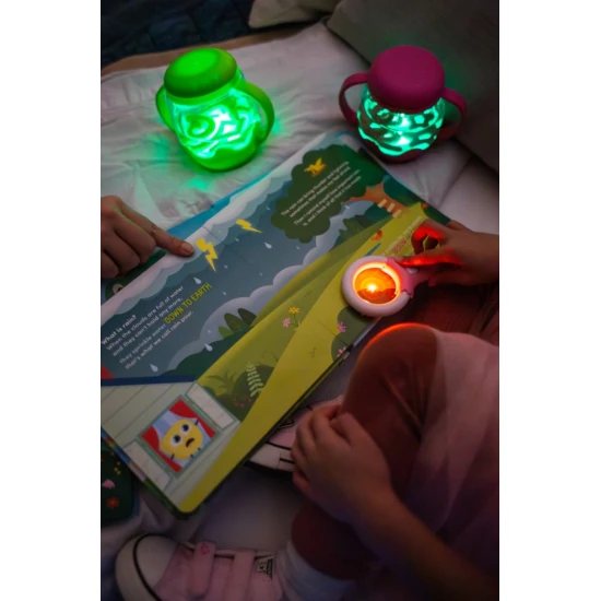 Interaktivní svítící kniha Light-Up Library Alex Jaké je dnes počasí?