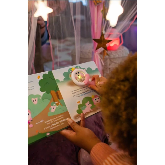 Interaktivní svítící kniha Light-Up Library Princezna Ida a její ztracená kouzelná hůlka