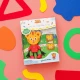 Glo Pals Sada Figurka Daniel Tiger a 2 senzorické kostky do vody – svítící hračka do vany pro děti.