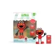 Glo Pals Sada Figurka Elmo a 2 senzorické kostky do vody – svítící hračka do vany pro děti.